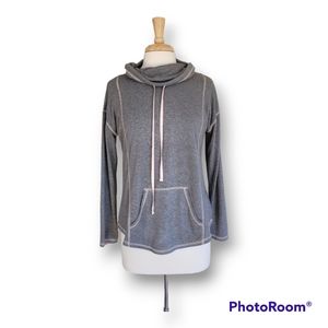 Db Sunday French Pocket Cowl Neck Leisure Sweatshirt Top. Size S